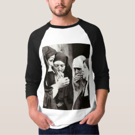 Nuns Smoking Vintage Photograph T Shirt