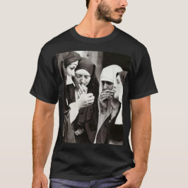 Nuns Smoking Vintage Photograph T Shirt