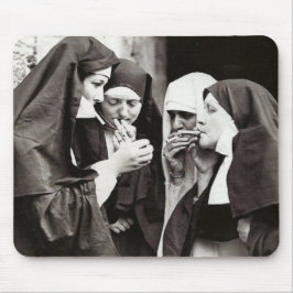 Nuns Smoking Vintage Photography Musmatta