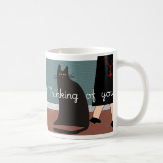Nuns "Thinking of You"-kort och presentkort Kaffemugg