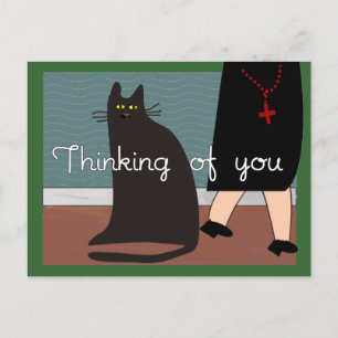 Nuns "Thinking of You"-kort och presentkort Vykort