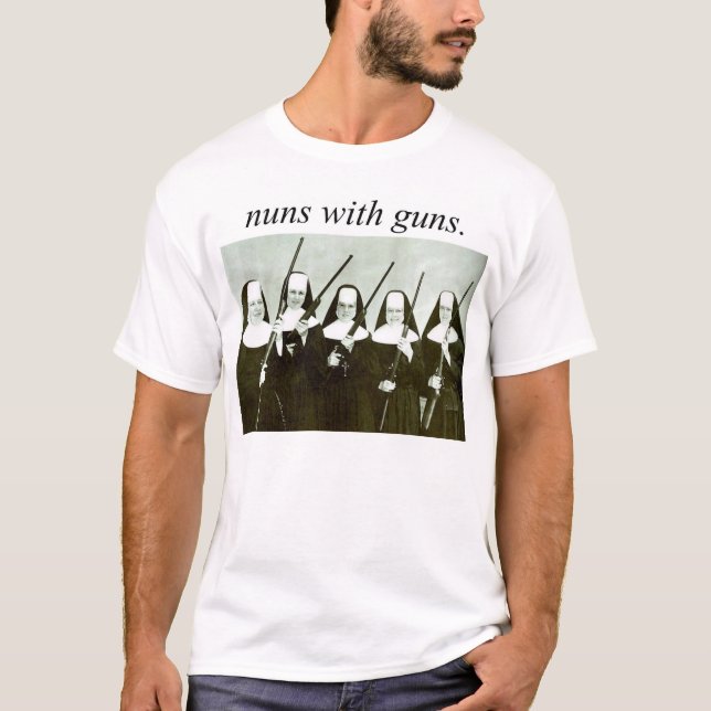 Nuns with guns t shirt (Framsida)