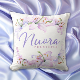 Nuora Personlig Italienska dotter-in-law Gift Kudde