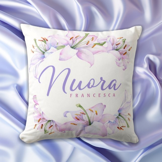 Nuora Personlig Italienska dotter-in-law Gift Kudde (Skapare uppladdad)