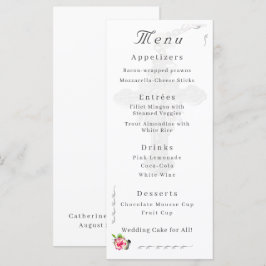 Nuptial Ro Bröllop Meny