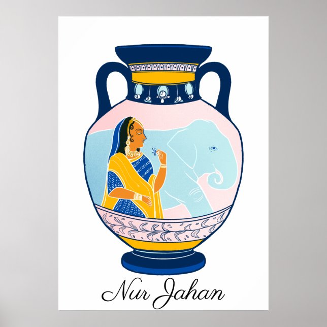 Nur Jahan Poster (Framsidan)