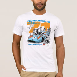 Nurburgring 1000km 908-3 Rennwagen T-tröja 1971 T Shirt