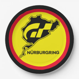 Nurburgring German Flagga Tyskland Gran Turismo GT