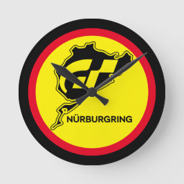 Nurburgring German Flagga Tyskland Gran Turismo GT Rund Klocka