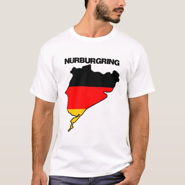 Nurburgring - Nordschleife Tee (Framsida)