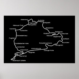 Nurburgring Poster