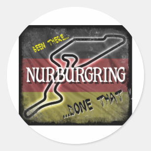Nurburgring - vart där gjorda That.jpg Runt Klistermärke