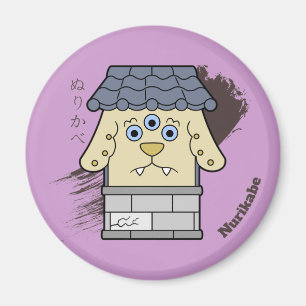 Nurikabe- Japansk Wall Yokai Magnet