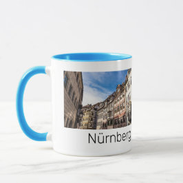 Nürnberg Cityscape Bavaria Tyskland Souvenir Mugg