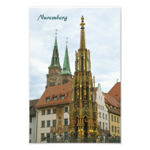 Nürnberg Fotoavtryck Fototryck