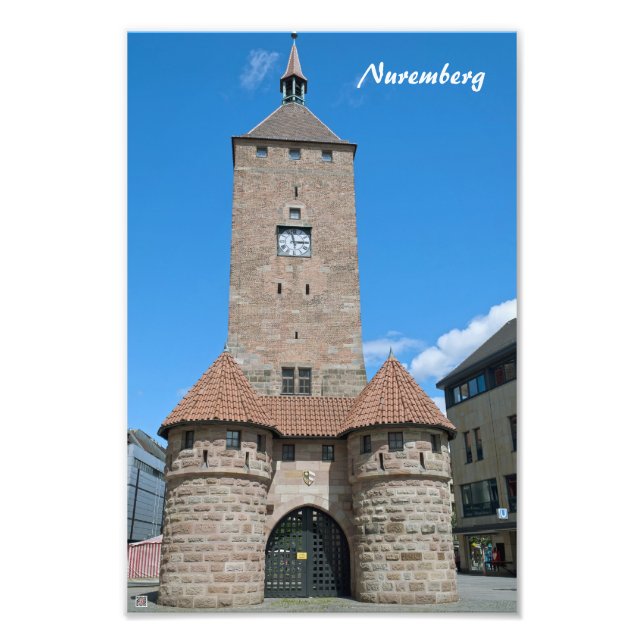 Nürnberg Fotoavtryck Fototryck (Framsidan)