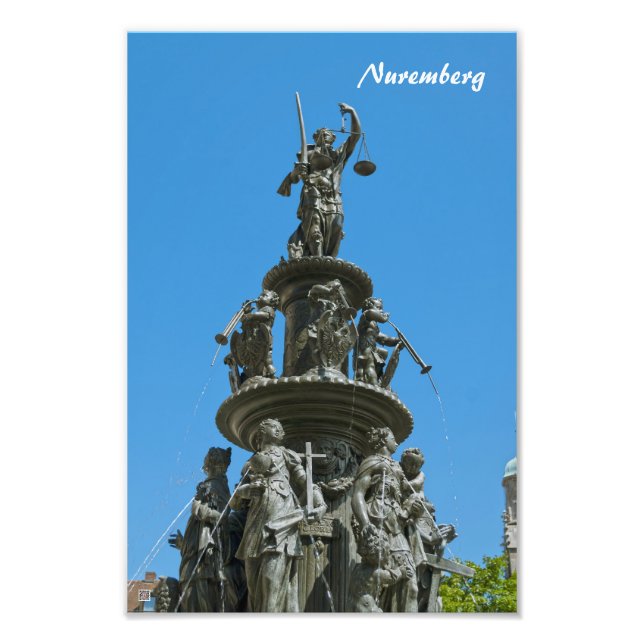 Nürnberg Fotoavtryck Fototryck (Framsidan)