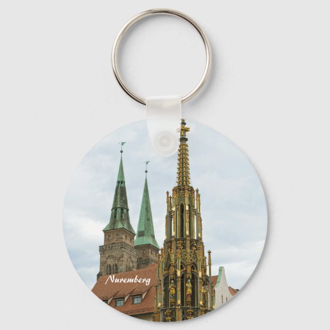 Nürnberg Keychain Nyckelring (Framsida)