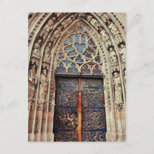 Nürnberg kyrkodörr vykort