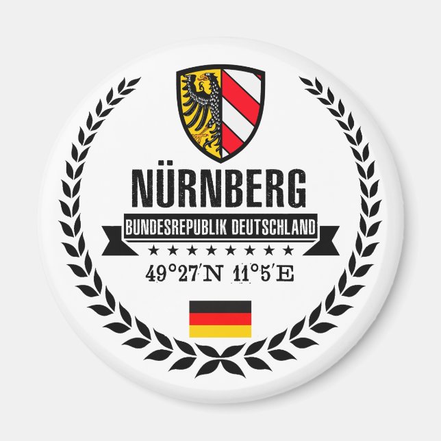 Nürnberg Magnet (Framsidan)