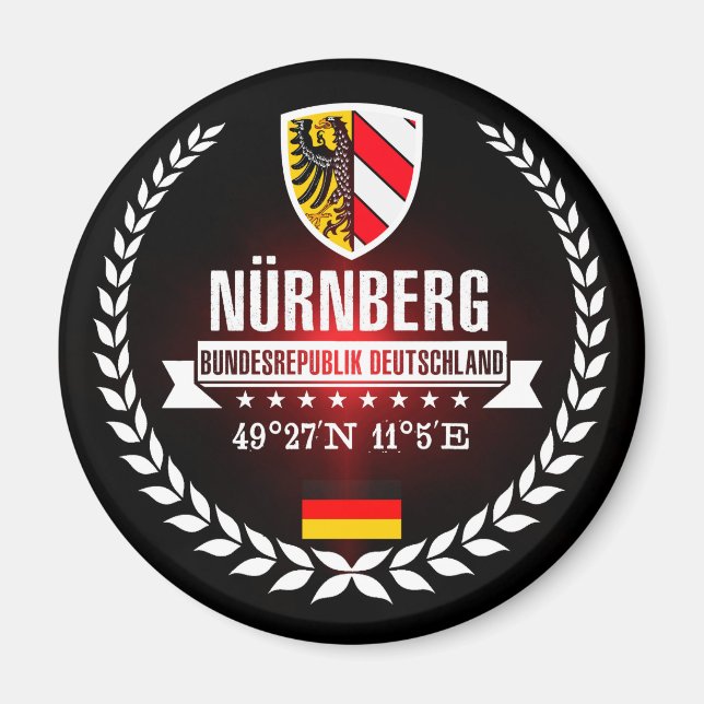 Nürnberg Magnet (Framsidan)