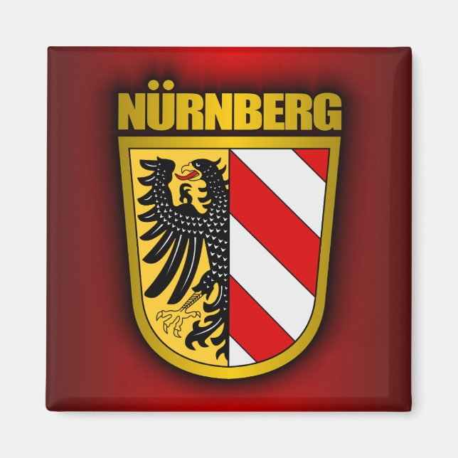 Nurnberg (Nürnberg) Magnet (Framsidan)