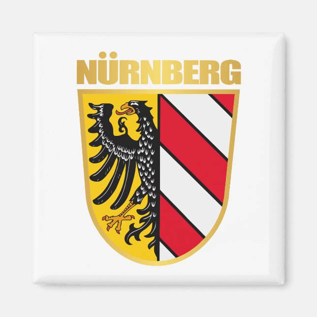 Nurnberg (Nürnberg) Magnet (Framsidan)