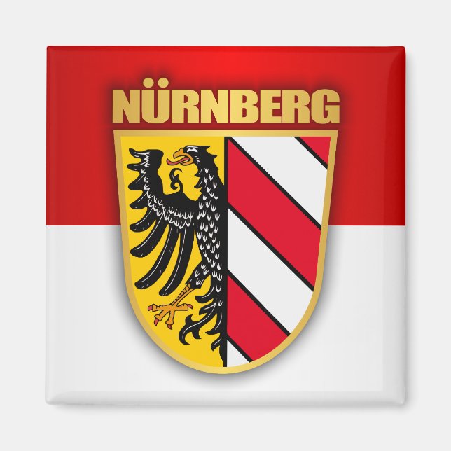 Nurnberg (Nürnberg) Magnet (Framsidan)