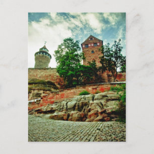 Nürnberg-slott Vykort