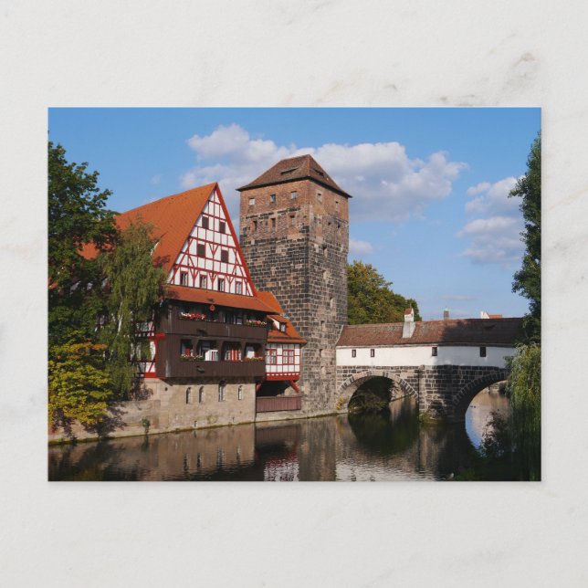 Nürnberg, Tyskland Vykort (Framsida)