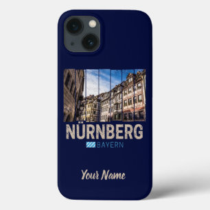 Nürnberg Vintage Bayern Tyskland Souvenir