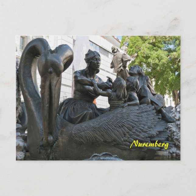 Nürnberg vykort (Framsida)