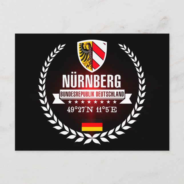 Nürnberg Vykort (Framsida)