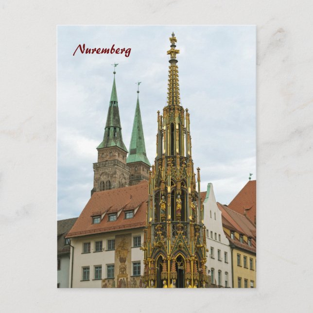 Nürnberg vykort (Framsida)