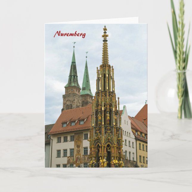 Nürnberg vykort (Framsida)