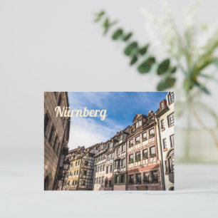 Nürnberg Weissgerbergasse Nürnberg Bavaria German Helg Vykort