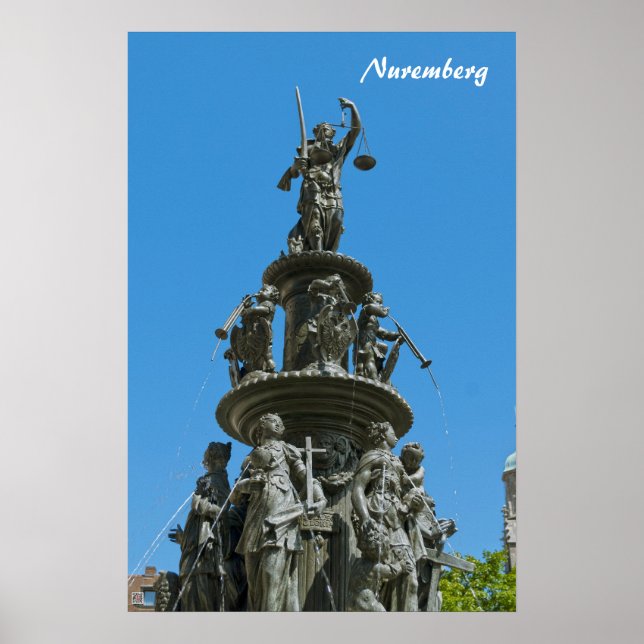 Nürnbergaffischen Poster (Framsidan)