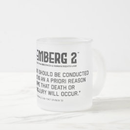 Nürnbergkoden 1947 A. 5 Frostat glas Mugg