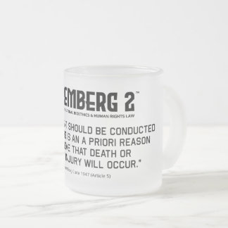 Nürnbergkoden 1947 A. 5 Frostat glas Mugg