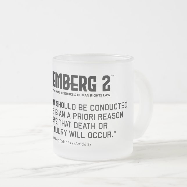Nürnbergkoden 1947 A. 5 Frostat glas Mugg (Framsida höger)