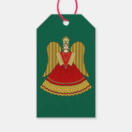 Nürnbergs julängel presentetikett