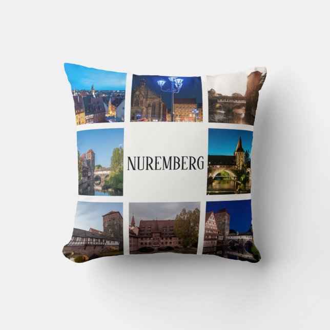 Nürnbergslandskap Kudde (Framsida)