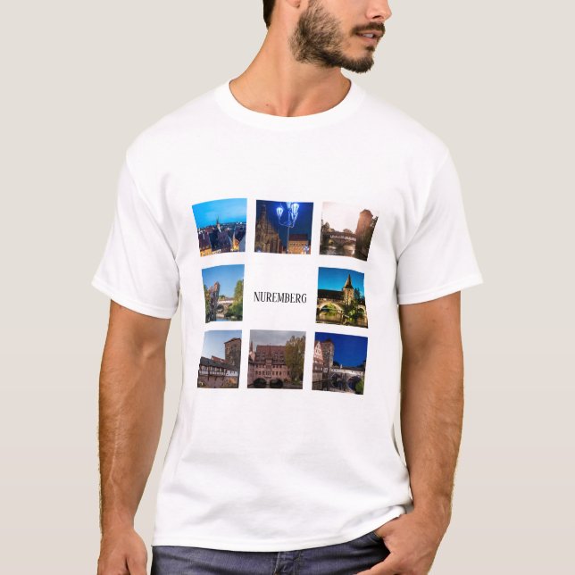 Nürnbergslandskap T Shirt (Framsida)
