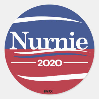Nurnie 2020 Sticker Runt Klistermärke