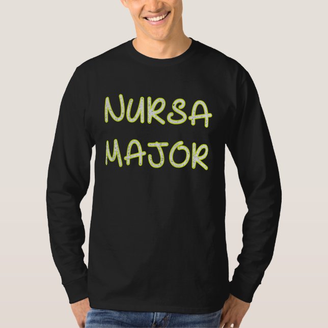 Nursa Major Ursa Nursing Nurses for Nursing Oncolo T Shirt (Framsida)