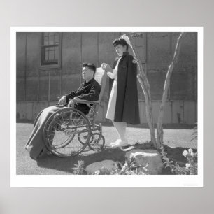 Nurse Aiko Hamaguchi & Tom Kano 1943 Poster