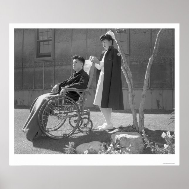 Nurse Aiko Hamaguchi & Tom Kano 1943 Poster (Framsidan)