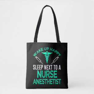 Nurse Anestetist RN Registered Nurse Gift CRNA Tygkasse