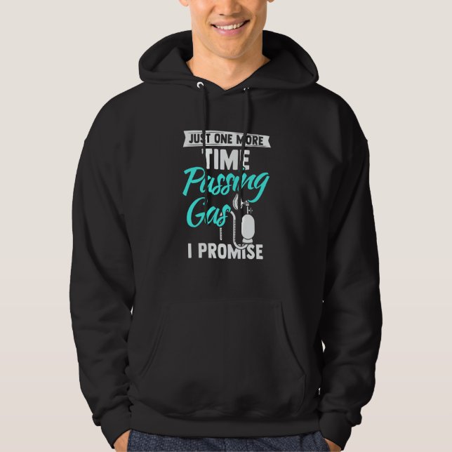 Nurse Anesthetist Anesthesia CRNA & Anesthesiologi Hoodie (Framsida)