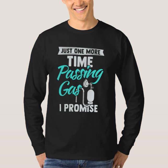 Nurse Anesthetist Anesthesia CRNA & Anesthesiologi T Shirt (Framsida)